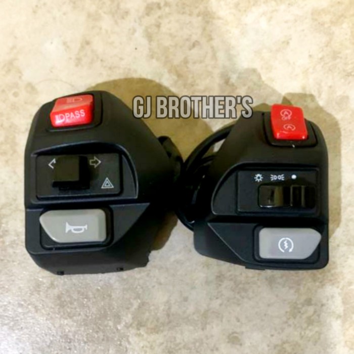 Jual Tombol Saklar SSS / Engine Cut Off / Idling Yamaha NVX / Aerox