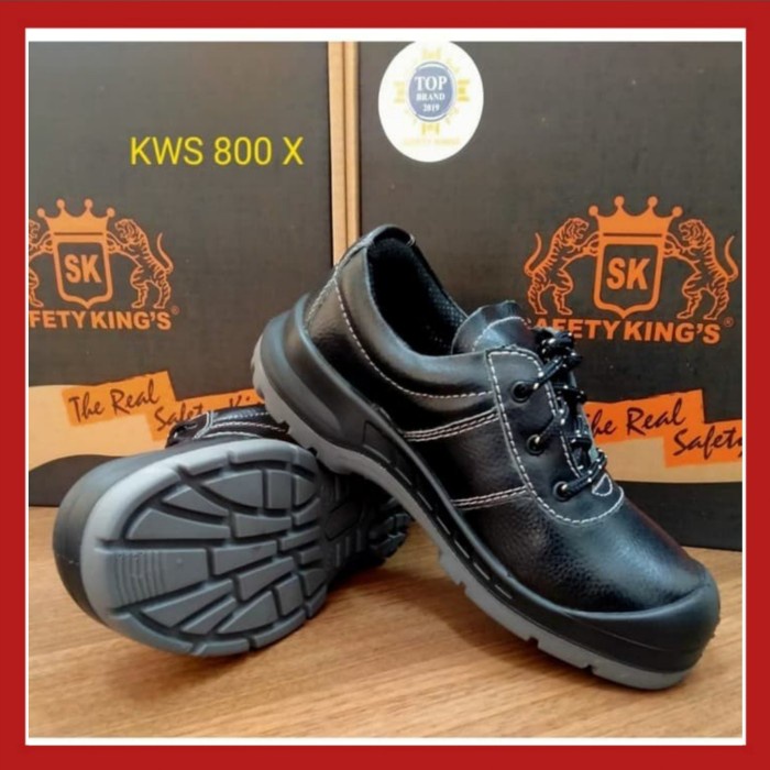 Jual Sepatu Safety Kings / King's Type kws 800 X Hitam / Black Shopee Indonesia