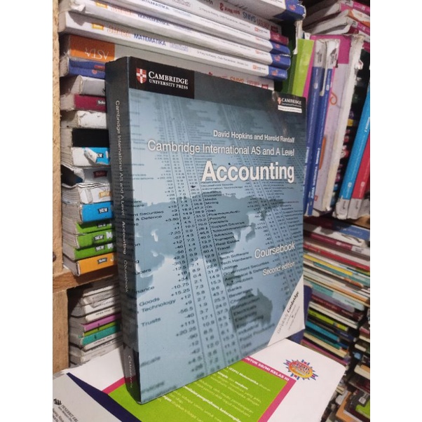 Livre Cambridge AS & A Level Accounting – Édition Avec Accès Numérique, En Très Bon état