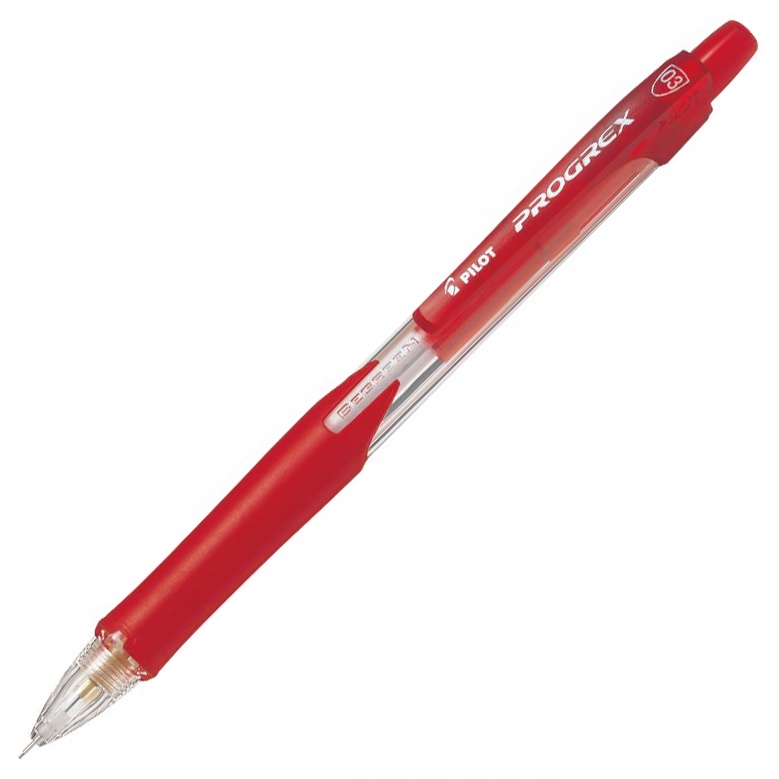 Jual PENSIL MEKANIK PILOT H-123 0,3MM PROGREX MERAH | Shopee Indonesia