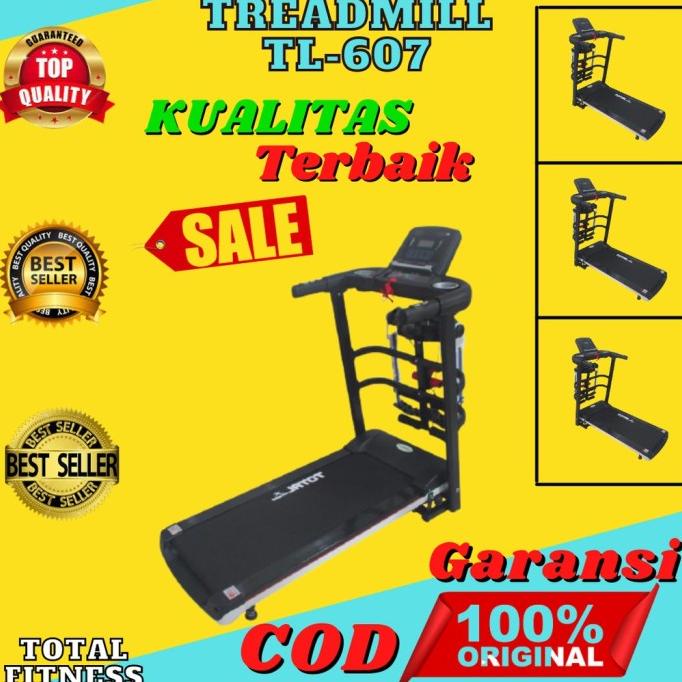 Jual Alat Olahraga Fitness Treadmill Elektrik Tl 607 Bergaransi Satu