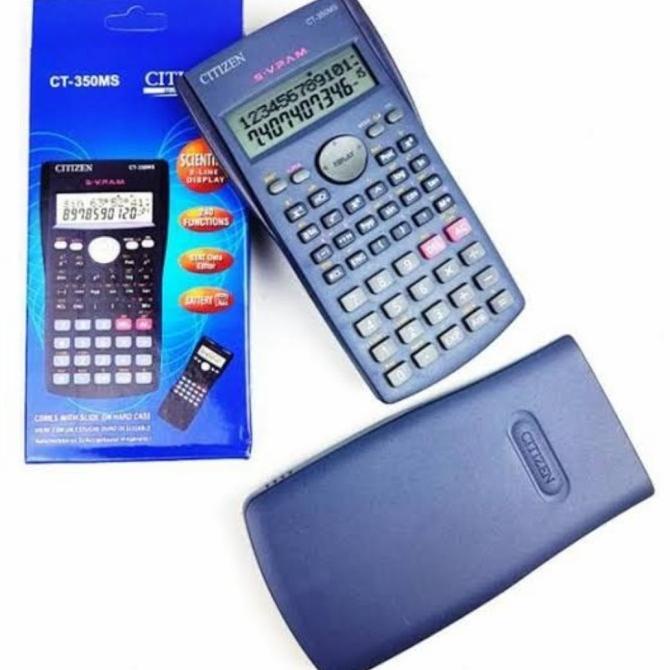 Jual Kalkulator Ilmiah CITIZEN FX 350MS Scientific Calculator CT 350MS ...