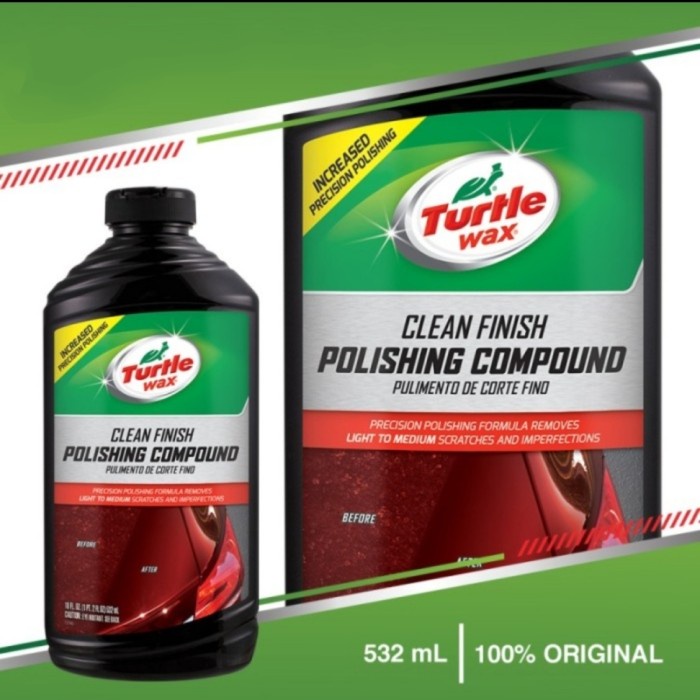 Jual TURTLE WAX Clean Finish Polishing 532ml