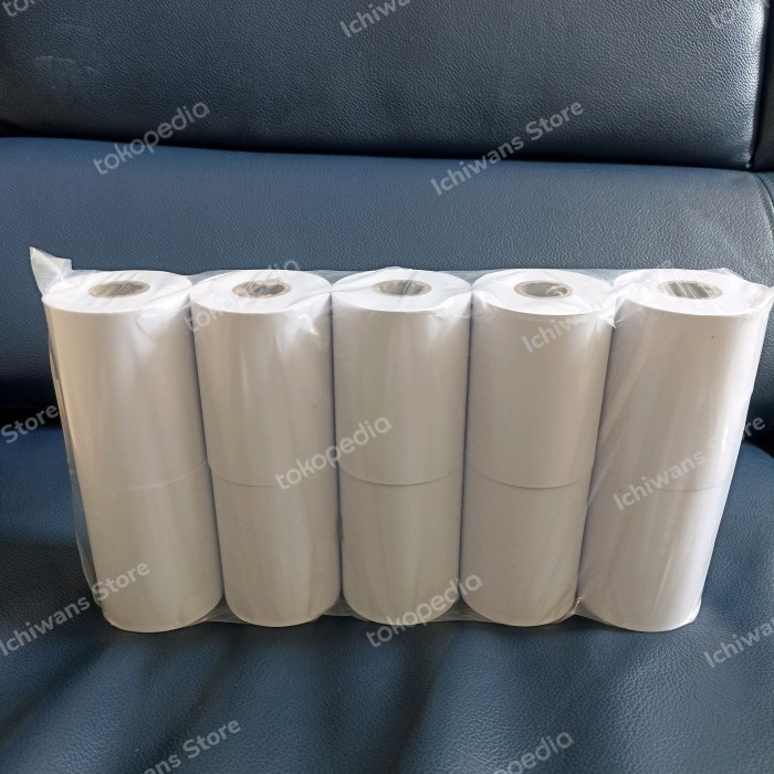 Jual Promo Kertas Struk Kasir Hvs 1 Ply 75x65 Paper Roll 1ply 75 X 65