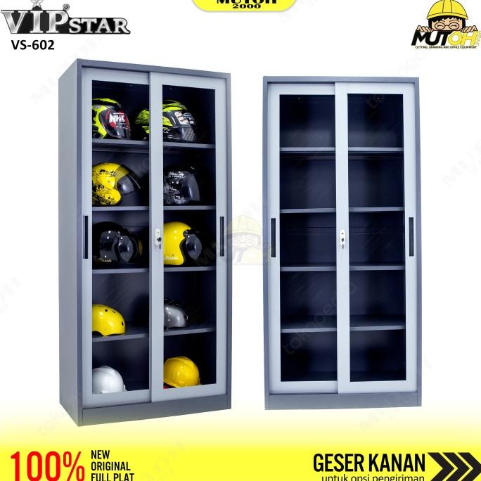 Jual Dubahstore Vip Star Vs Lemari Arsip Besi Pintu Sliding Kaca Pintu Geser Terbaik