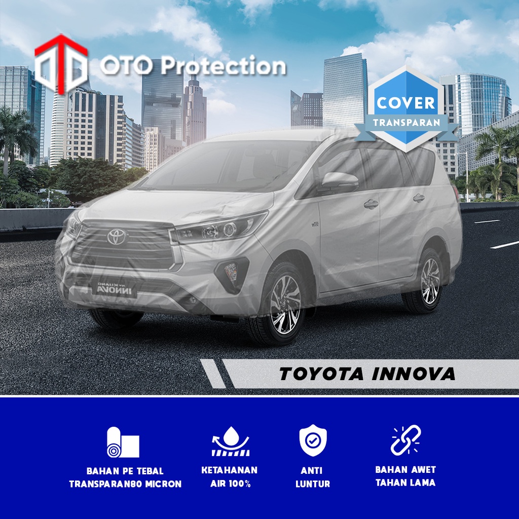 Jual Cover Mobil Transparan Toyota Innova | Shopee Indonesia