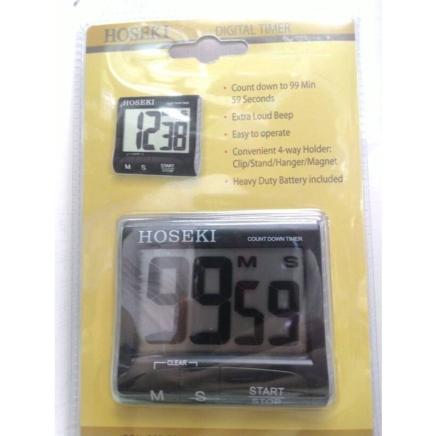 Jual Define Timer Hoseki (Digital Timer) | Shopee Indonesia
