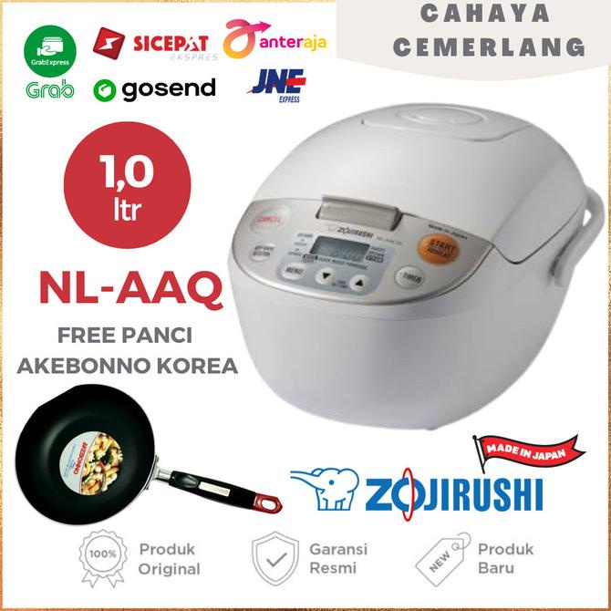Jual RICE COOKER ZOJIRUSHI 1 liter/5,5 Cups NLAAQ10/NLAAQ10 Made in