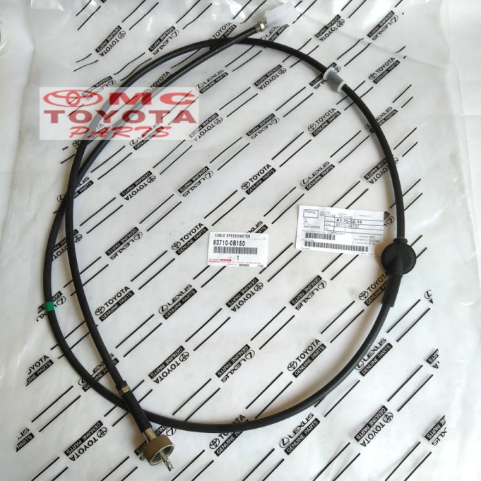 Jual Kabel Speedometer / Cable Speedo Kijang Kapsul 837100B150 [Kode