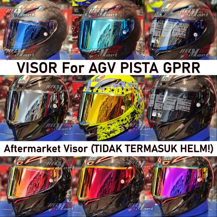 Jual HARGA DISC Visor AGV PISTAR/ PISTA GPRR AFTERMARKET Kaca