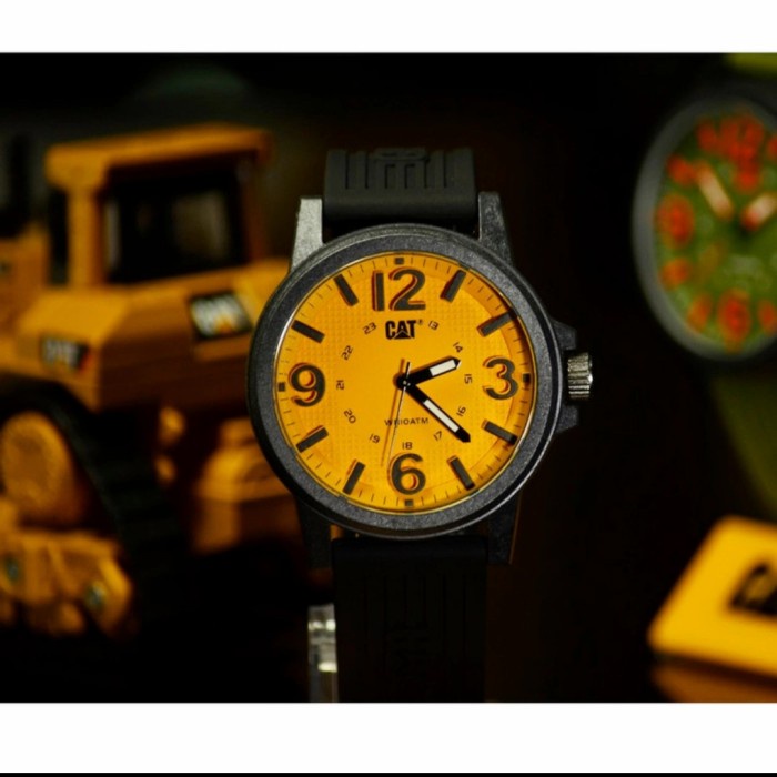 Jual Jam Tangan Caterpillar Cat Lf.111.21.731 Original Karet Rubber