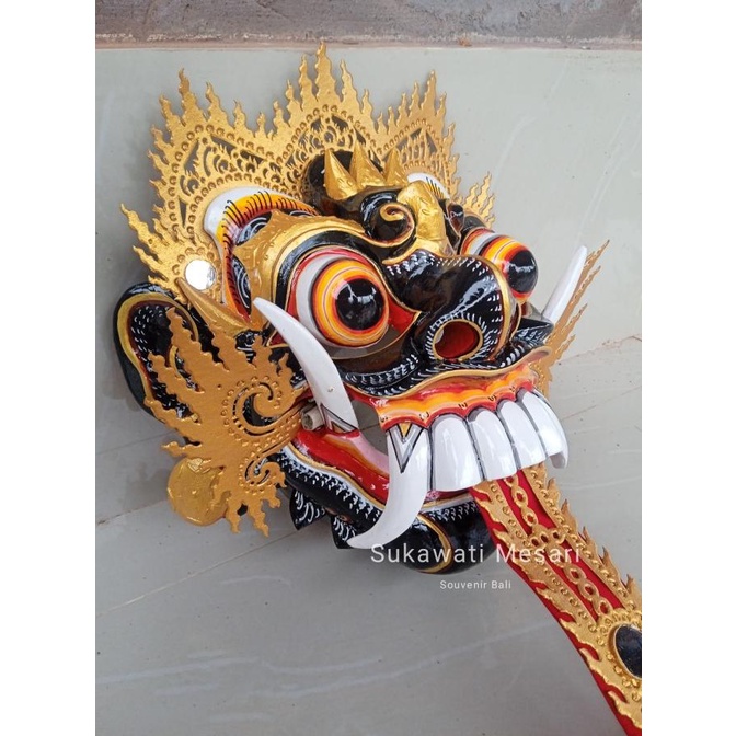 Jual paling diminati] Topeng Tapel Rangda Leak Hitam Putih Karnaval ...