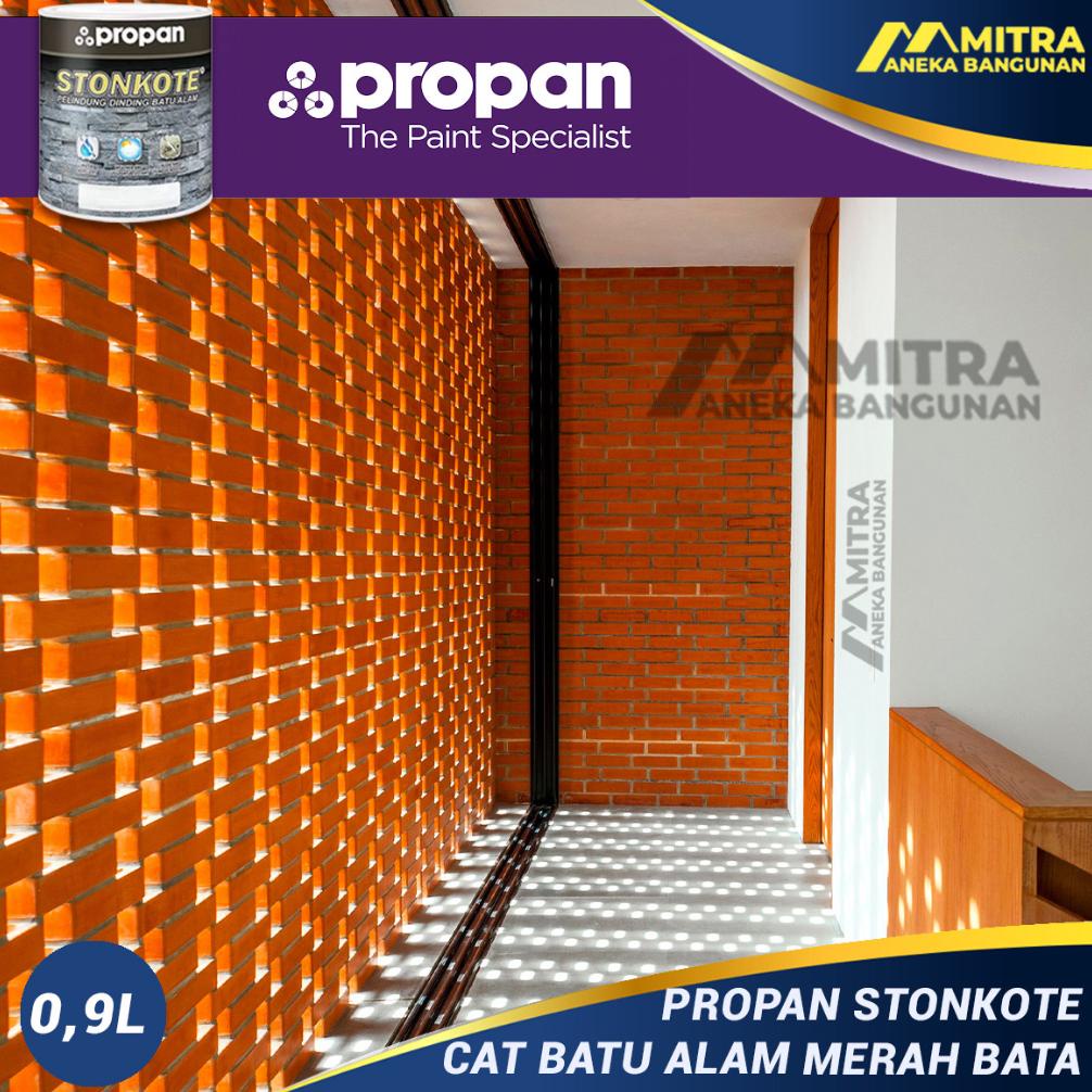 Jual Update - PROPAN STONKOTE CAT BATA MERAH / COATING BATU ALAM / CAT