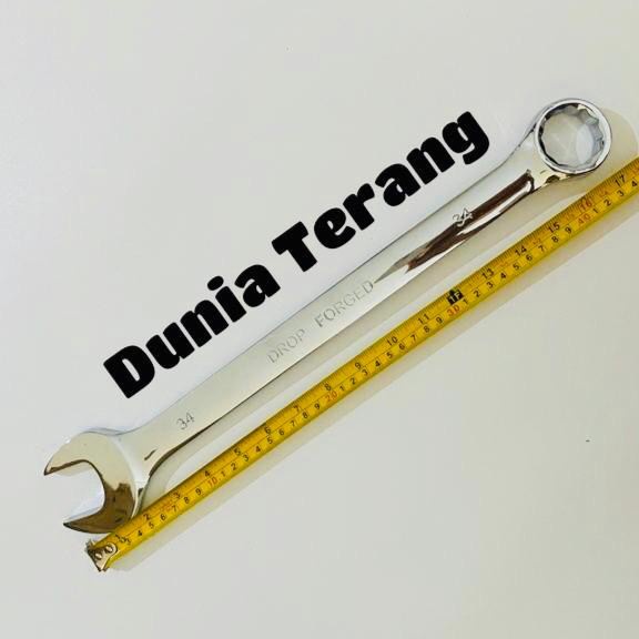 Jual Kunci Ring Pas Ats Mm Kunci Kombinasi Mm Combination Spanner Ternampoll Shopee