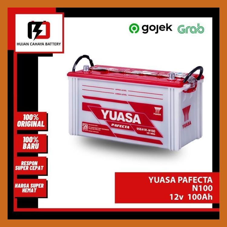 Jual Aki Mobil YUASA PAFECTA N100 / N - 100 / N100 - Aki VOLVO N-10
