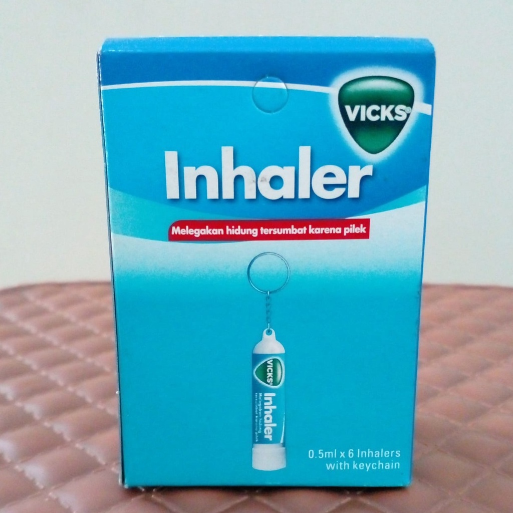 Jual Inhaler Vicks Keychain 0,5 Ml (1 Box = 6 pcs) | Shopee Indonesia