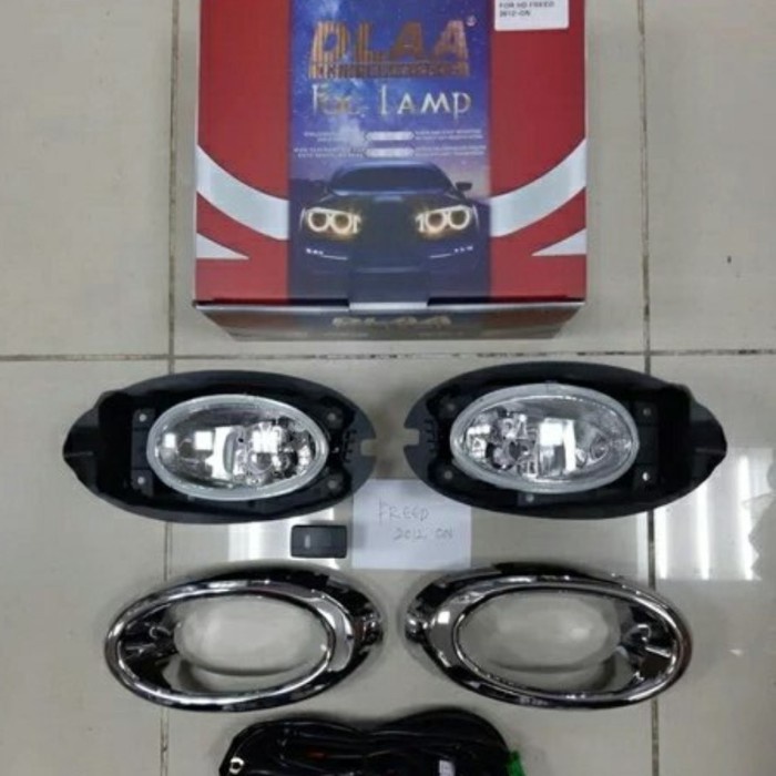 Jual Lampu Kabut Fog Lamp Foglamp Honda Freed Chrome On Star Shopee Indonesia