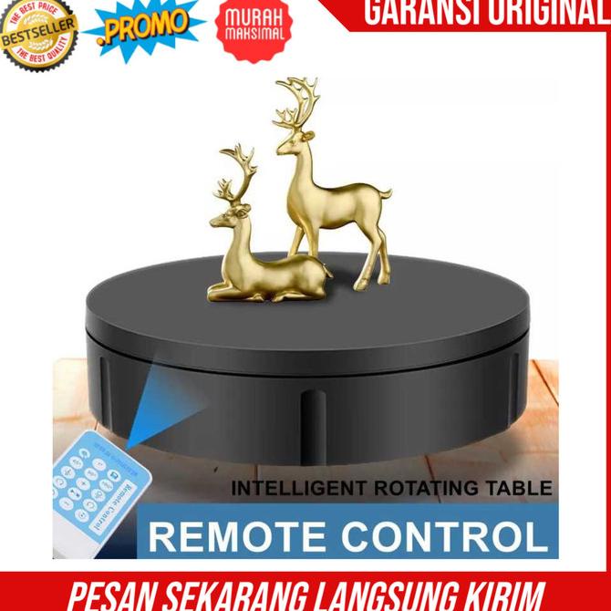 Jual Rotating Stand Display Alas Putar Produk Fotografi Dengan Remot ...
