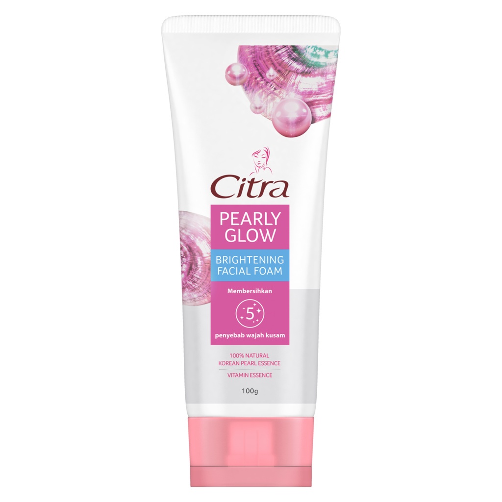 Product image Citra Pearly Glow Brightening Facial Foam Face Wash Sabun Cuci Muka Pencerah 100G 2