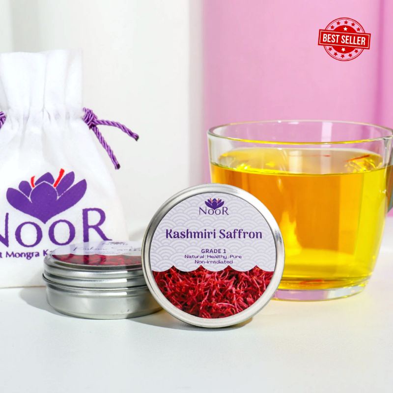 Jual Saffron Kashmir Mongra 1gr Safron Authentic, Pure & Healthy