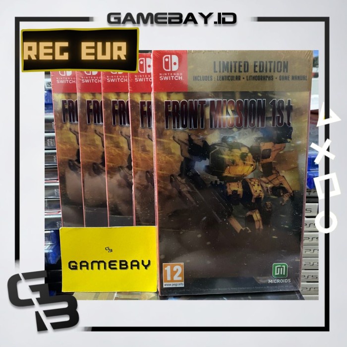 Jual Nintendo Switch Front Mission 1st Remake Limited Edition | Shopee ...