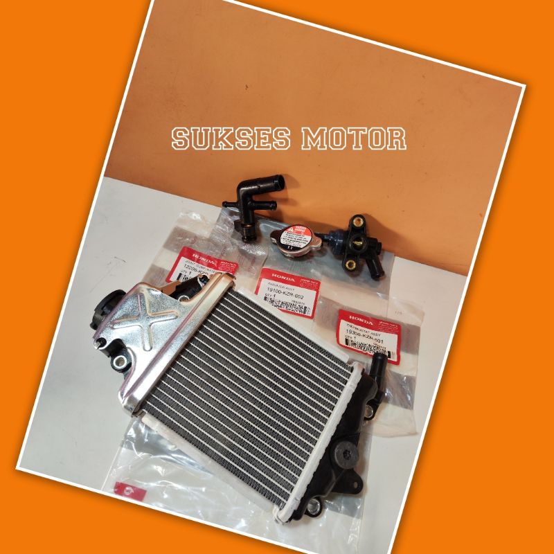 Jual paketan komplit radiator assy thermostat pipa sambungan selang ...