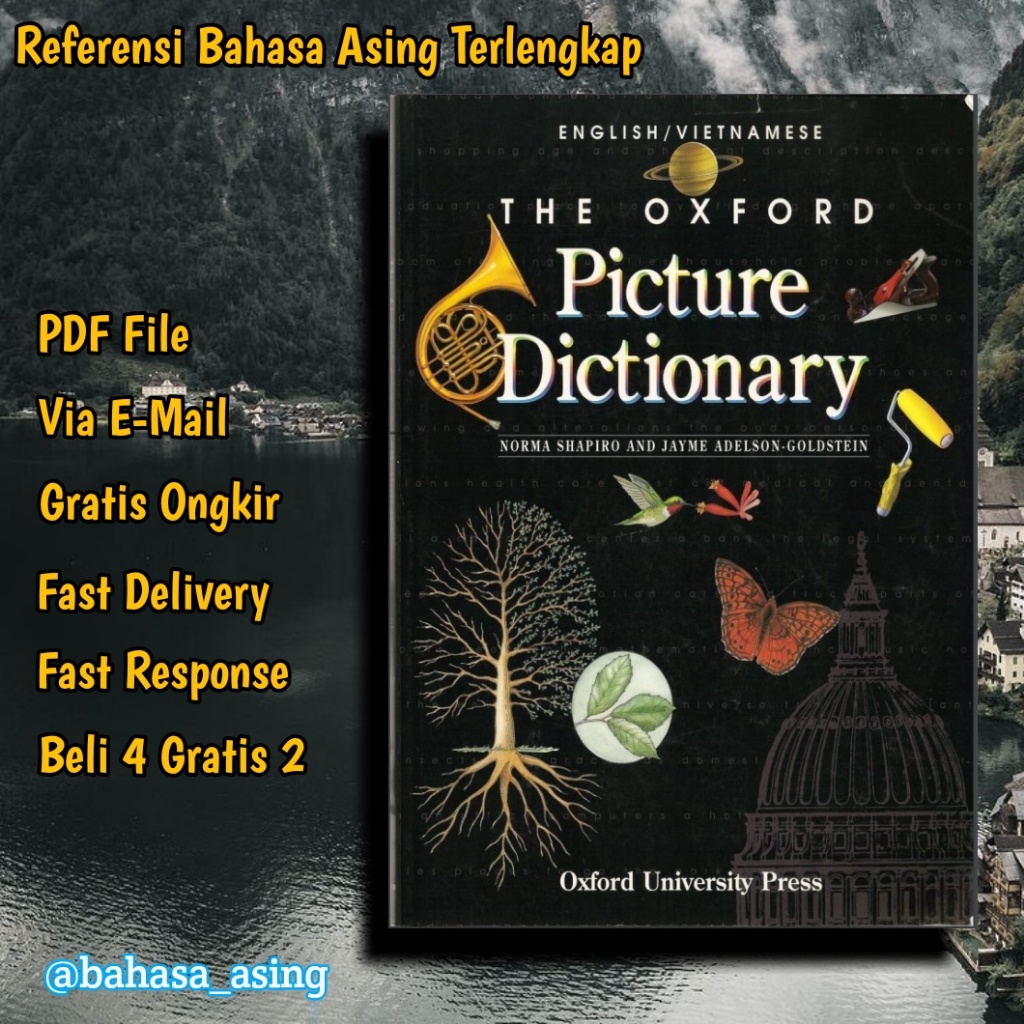 Jual Buku Bahasa Vietnam Picture Dictionary English Vietnam Shopee