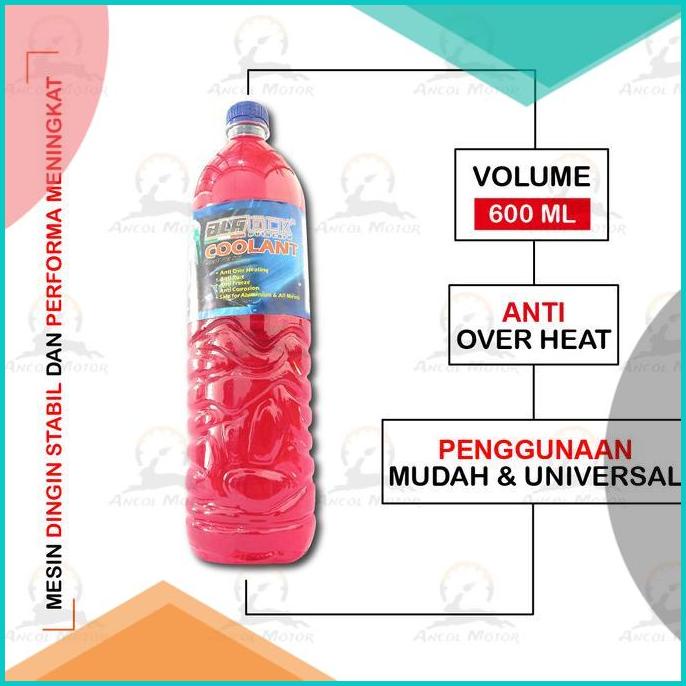 Jual Air Radiator Coolant Botol 1500ml Cairan Pendingin Motor Mobil ...