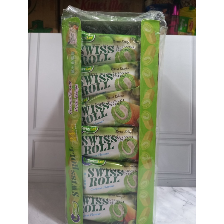 Jual SWIZZLEF SWISS ROLL MALAYSIA ISI 24 PCS | Shopee Indonesia