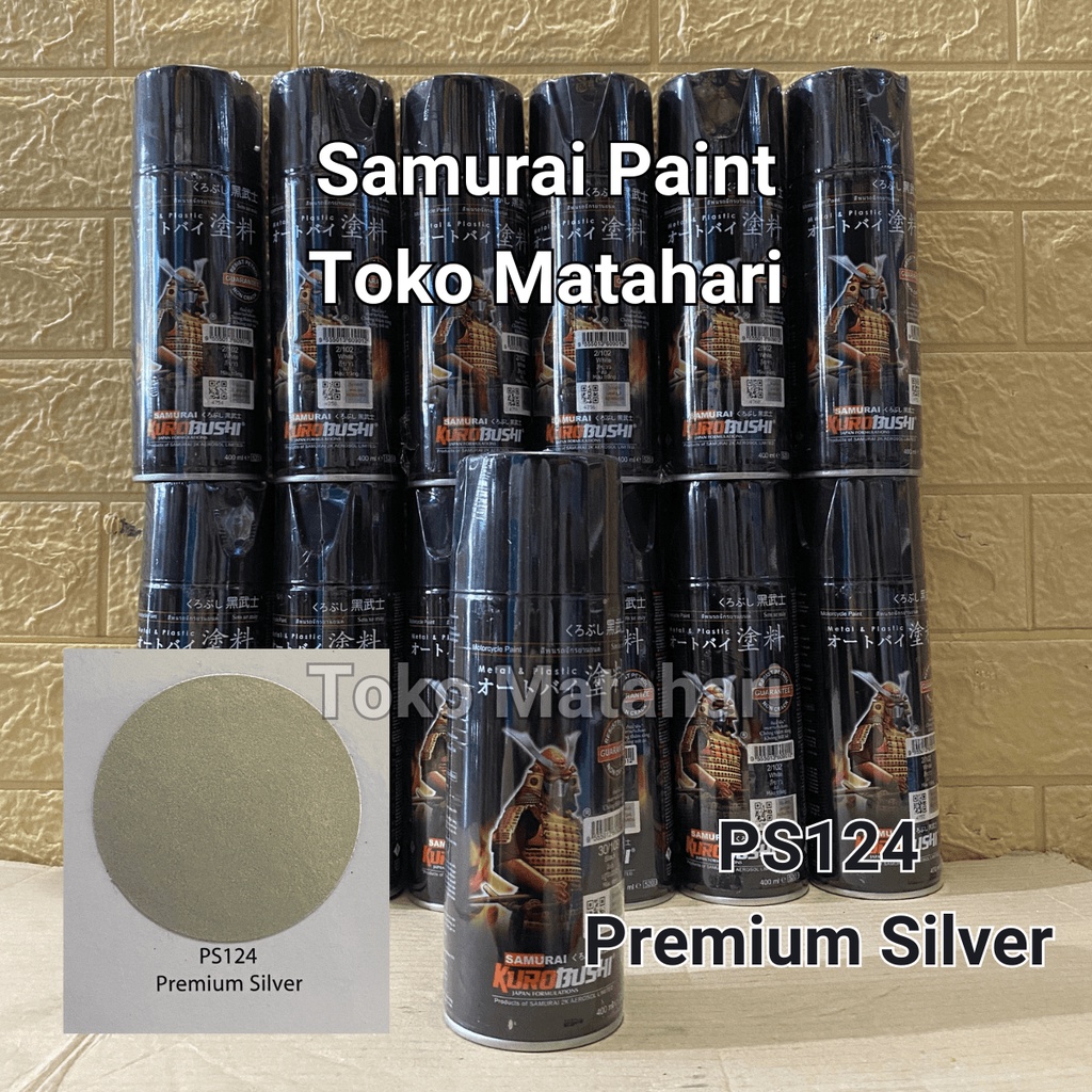Jual Samurai PS124 Premium Silver Cat Semprot Samurai Kurobushi ...