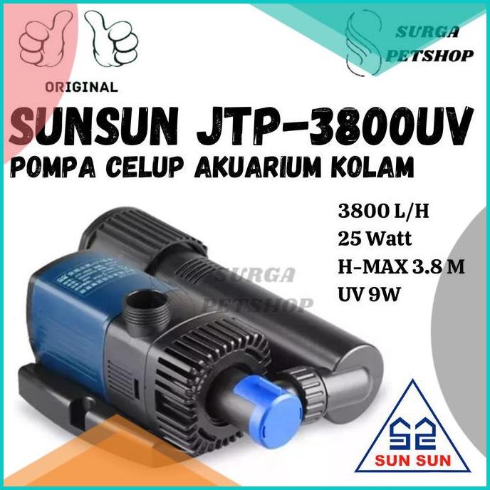SunSun JTP-7000 SuperECO Teichpumpe Mit 7000l/h 50W Produktbild-Vorschau 6
