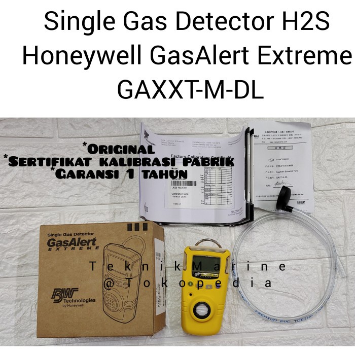 Jual Promo Single Gas Detector H2S Gasalert Extreme (By Honeywell