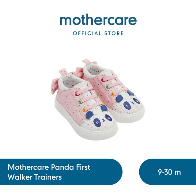 Jual Mothercare Panda First Walker Trainers - Sepatu Bayi Perempuan ...
