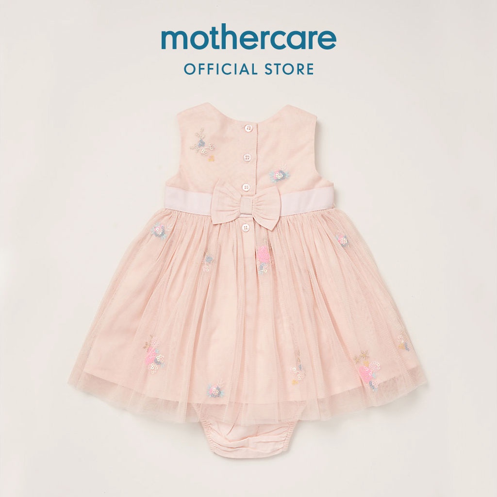 Mothercare Bunny Woven Dress and Knickers