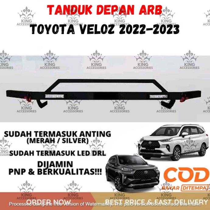 Jual Promo Akhir Tahun Tanduk Towing Depan Dan Belakang Besi Arb Toyota