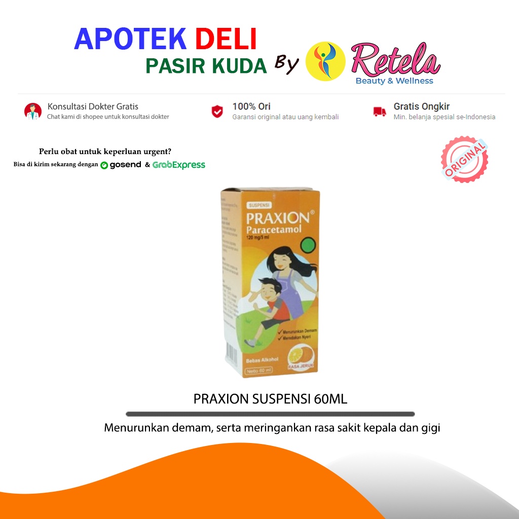 Jual Praxion Suspensi 60 ml | Shopee Indonesia