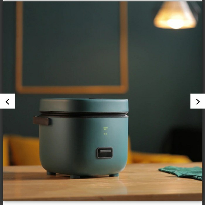 Jual [New Ori] Jiashi Rice Cooker Mini 0.8L Green Terbaru | Shopee ...