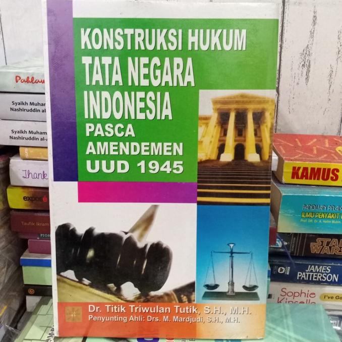 Jual BUKU KONSTRUKSI HUKUM TATA NEGARA INDONESIA PASCA AMANDEMEN UUD ...