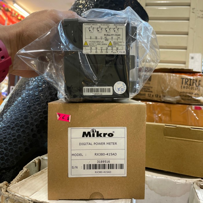 Jual Ori Digital Power Meter Mikro Rx380-415Ad Berkualitas | Shopee ...