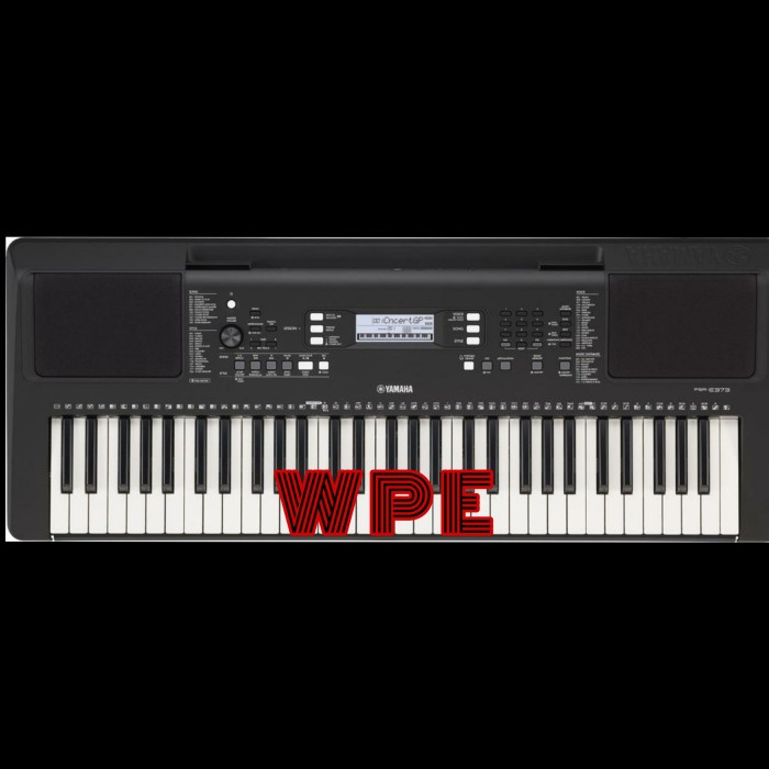 Jual New Yamaha Psr E373 / Psre373 Portable Keyboard Garansi Resmi ...