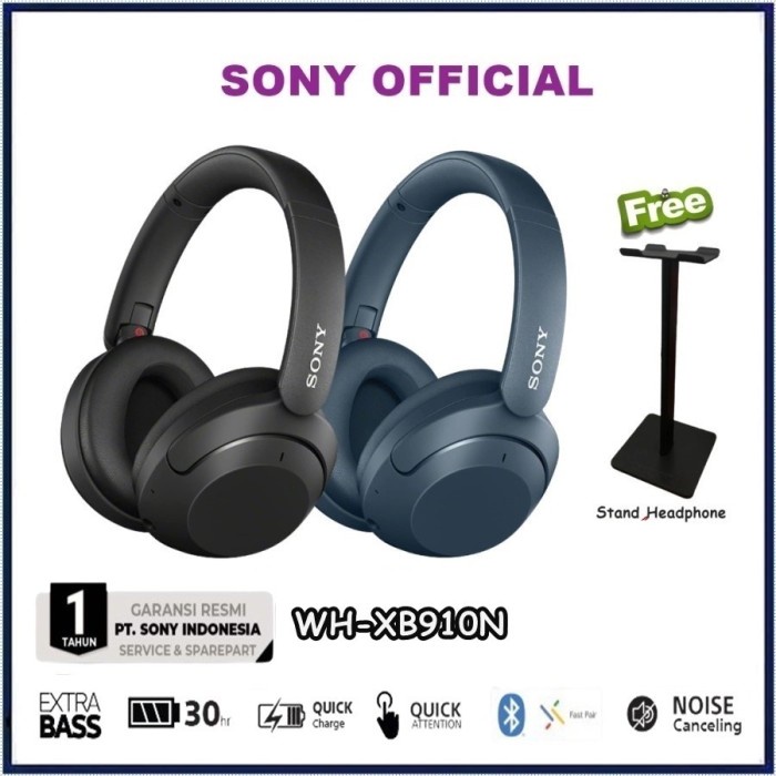 Jual Sony Wh-Xb910N Wireless Noise Canceling Headphones Xb910 N Xb 910 ...
