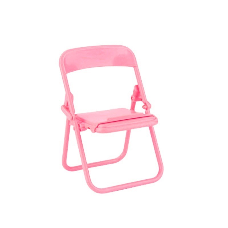 Jual Hc Phone Holder Kursi Macaron Folding Chair Stand Holder Phone