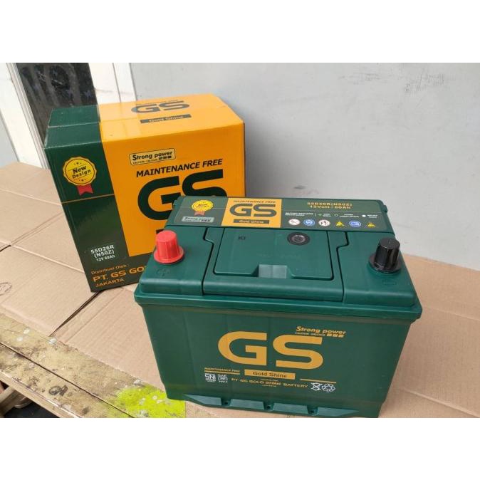 Jual Jual | Harga Promo Aki Mobil Colt Diesel Gs Mf N50Z Aki Kering 12V