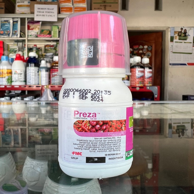 Jual Insektisida Preza 100OD 50ML FMC Pengendali Trips dan Kutu Kutuan ...