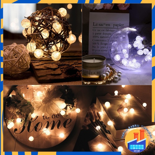 Jual HPT Lampu Hias Bulat Dekorasi Bucket Gift Box Bunga Balon Fairy