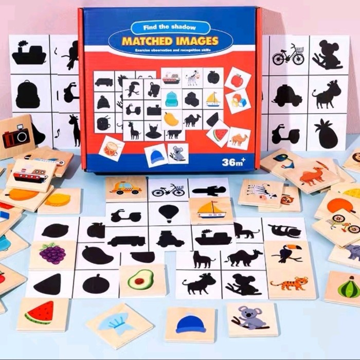 Jual Find The Shadow Matching Game | Shopee Indonesia