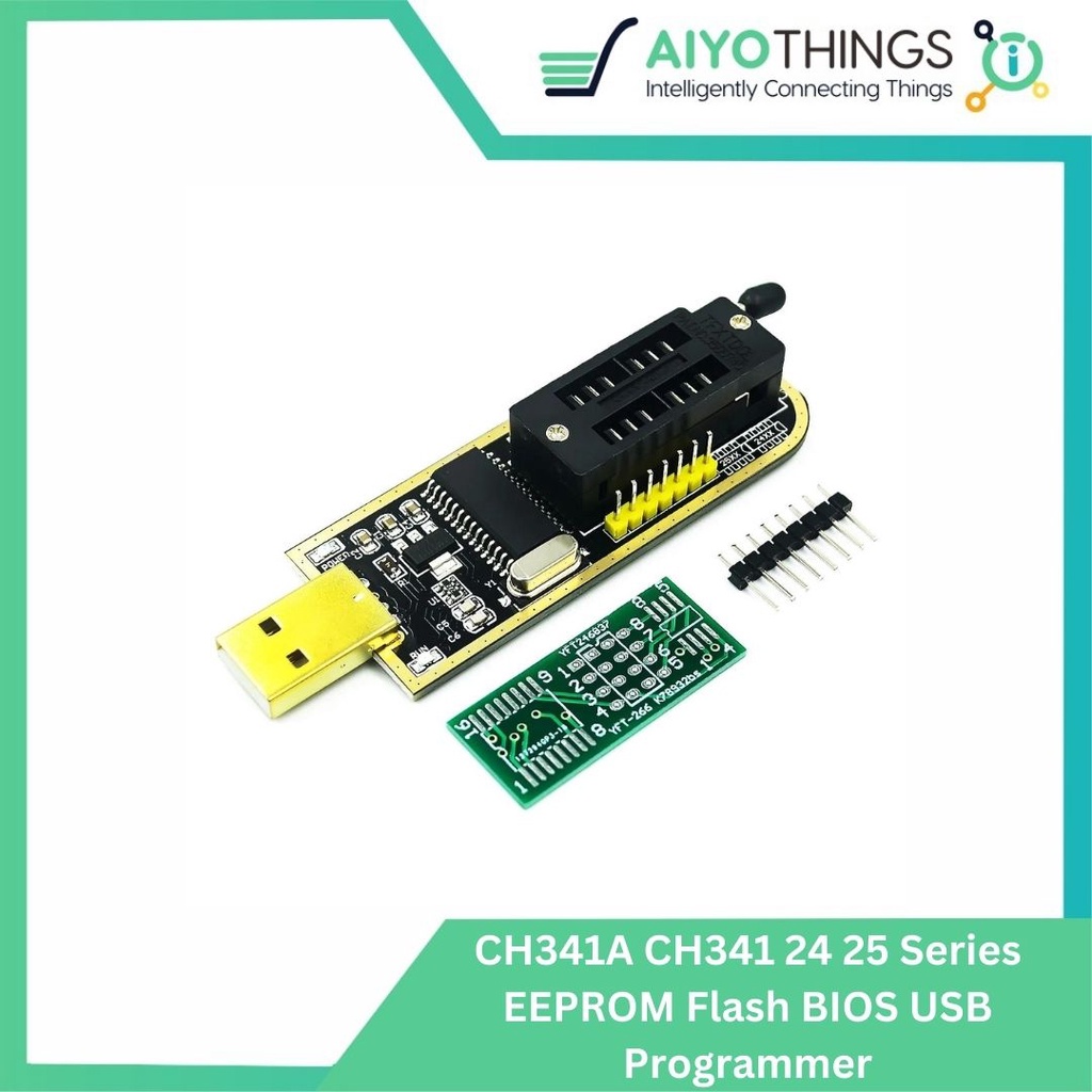 Jual CH341A CH341 24 25 Series EEPROM Flash BIOS USB Programmer ...