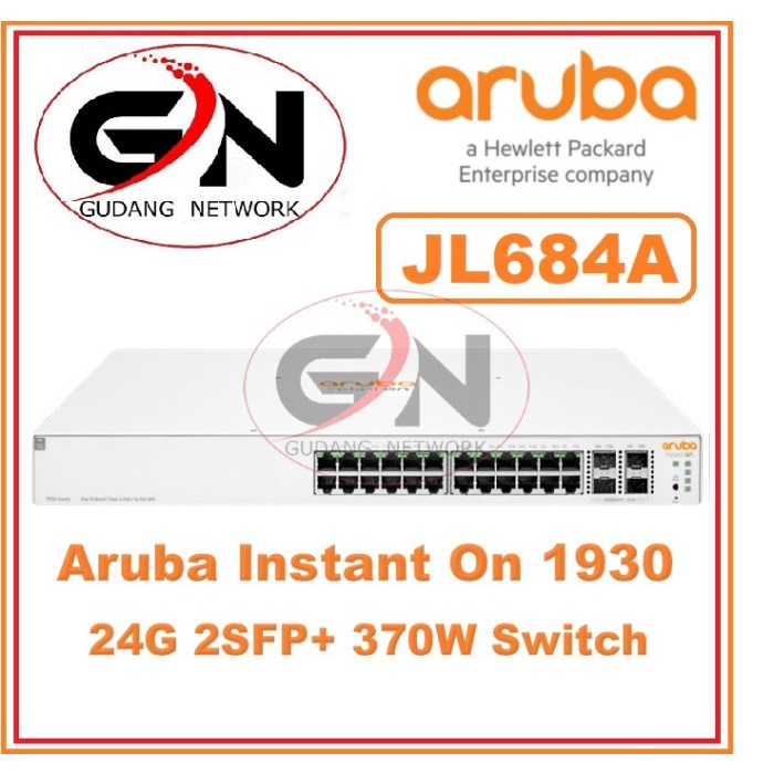 Jual Aruba Instant On 1930 24G 4SFP+ 370W Switch JL684A | Shopee Indonesia