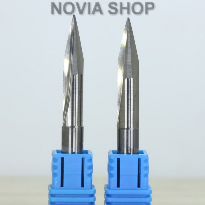 Jual cusss order] Mata Router CNC Ukir Engraving V Bit 2F MDF Kayu ...