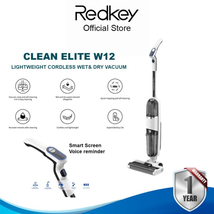 Lot De 2 Brosses Principales De Rechange Pour Aspirateur Redkey W15